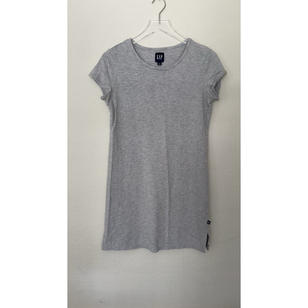 Gap Woman’s Gray Heather Pullover T-Shirt Casual Dress Size Small Cotton Modal